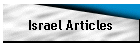 Israel Articles